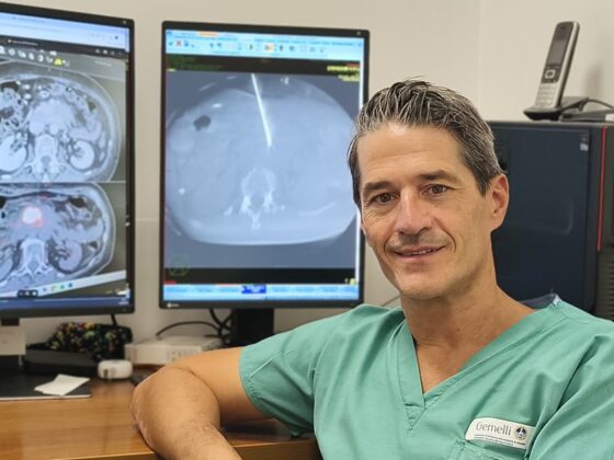 Professor Roberto Iezzi, Director of Interventional Radiology at Policlinico Gemelli